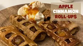 Apple Cinnamon Pancake Roll Ups