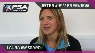 Squash: Interview Freeview - Laura Massaro