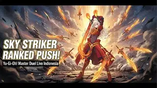 LIVE 🔴 Sky Striker Ranked | Yu-Gi-Oh! Master Duel Indonesia | Meta Control Deck