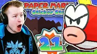 PAPER MARIO STICKER STAR, aber mit einem &Uuml;BERRASCHUNGSKAMPF gegen MAXI CHEEP CHEEP!
