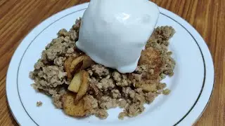 Apple Crisp | Easy Apple Cobbler Recipe | How to make Apple Crumble