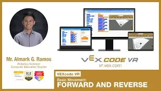 VEXcode VR: Basic Movement - Forward and Backward (English) (Tagalog/Filipino)