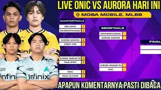 LIVE ONIC VS AURORA PH Games Of The Future Mobile Legends PART 2