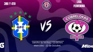 3er y 4to, Cobrelokas vs Garotinhas 22/10