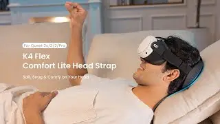 KIWI design K4 Flex Comfort Lite Head Strap | Light. Flexible. Ready Anywhere.