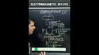 Displacement Current in dielectric of Capacitor @PhysicsShortsByVirendra