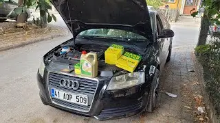 AUDİ A3 1.4 TFSİ YAĞ DEĞİŞİMİ