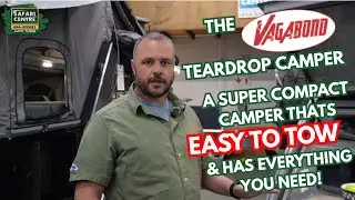 Safari Centre Cape Town Stockists of Vagabond Teardrop Campers #camping #teardropcamper