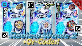 NEW! Wawe 2 Demise Devolos D6 Mirage Fafnir F6 Rage L&uacute;inor L6 - Beyblade Burst Surge