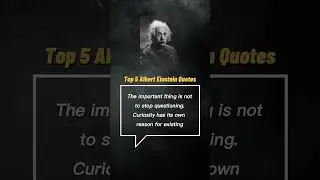 Top 5 Albert Einstein Quotes