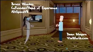 Visiting AltSpaceVR with Bruce Wooden (@cymaticbruce)