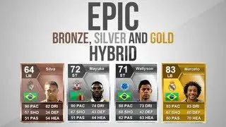 WALLYSON, MAYUKA + More - Epic BSG Hybrid Squad Builder - FIFA 13 Ultimate Team