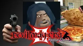 WHO'S UP FOR PIZZA :V | DMC 3 Playthrough Part 1