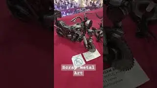 scrap metal art #motorcyclemechanic #motorcycleaccessories