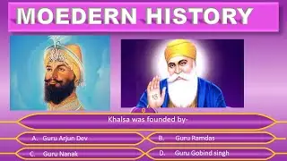 MODERN HISTORY Part-1 | K B C GK Quiz | SSC | Banking | NDA | CDS | Other Exams