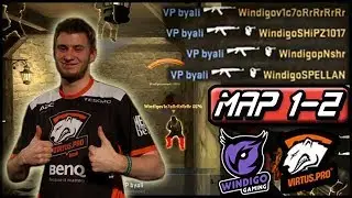 Byali Insane 4k Spraydown! Virtus.pro Highlights VS Windigo/Semifinal/Map 1-2