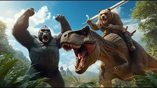 Epic Battle: King Kong vs T-Rex &ndash; Ultimate Jungle Fight Scene | Kong Movie 2026 (4K)