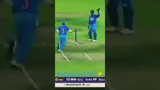 mahendr singh dhoni 🥶 blind stumping 😎