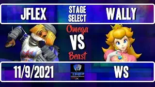 Stage Select 17 Omega: Jflex (Sheik) Vs. Wally (Peach) - WS