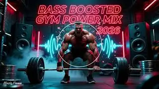 FITNESS WORKOUT MUSIC 💪 Bass Boosted Gym Power Mix 2026 | Nonstop Hardstyle & EDM for Max Lifts