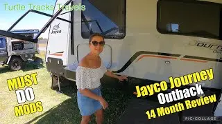 Jayco Journey Outback CARAVAN TOUR & 14 Month REVIEW-Pros & Cons & what&rsquo;s Gone Wrong!!