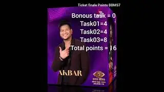 BBMS7 Ticket finale results #Biggboss #malayalam #ticketfinale