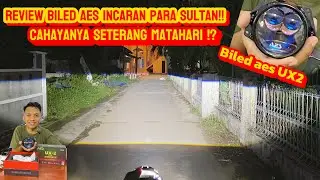 Review biled AES UX2 paling terang di kelasnya | Rekomendasi Biled Sultan Terlaris Termurah 2025