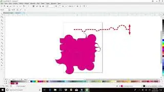 How to Used Attract & Repel Tools in CorelDRAW With Sir. Bahar Hussain