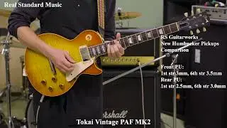 RS Guitarworks New Humbucker Pickups Comparison