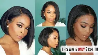 SALON SECRETS: This wig is ONLY $124 |SHORT realistic natural looking bob | WOWAFRICAN