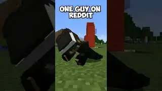 Mnecraft But its the Reddit Guy #shorts