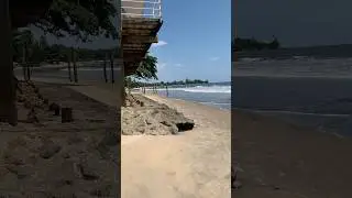Beautiful beach of Kribi🏖️#cameroun #cameroon #kribi #travel #vacation