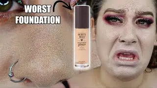 Burt's Bees Goodness Glows Foundation Review | WORST Foundation