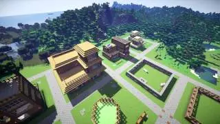 Beautiful Minecraft Day/Night Cycle