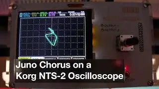 Juno Chorus vs Oscilloscope