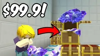 Duping Expensive Items then giving it away [ Blockman Go ]