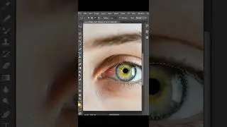 How to change eye lens in photoshop |#shorts #photoshop