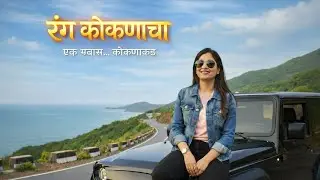 रंग कोकणाचा | Rang Kokanacha | Marathi Travel Song | Mumbai to Kokan Journey 🌴🎶