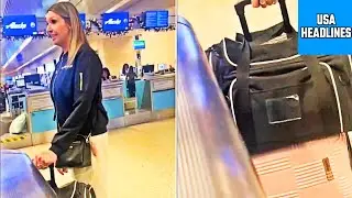 Passenger Explodes at Alaska Airlines Staff Over Carrying Two Cats in One Carrier