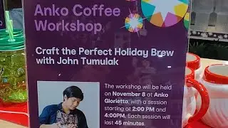 ANKO Coffee Workshop Craft the Perfect Holiday Brew with John Tumulak