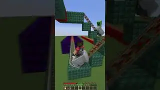 Minecraft EXPLOSIVE Creeper Race 😅 #shorts #minecraft