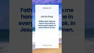 Daily Bread | Word of God | Rev Dr Ratan | River Pearl Church | Ratan Universe I 28 -11-2024