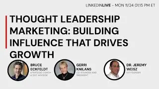 Thought Leadership Marketing: Building Influence That Drives Growth