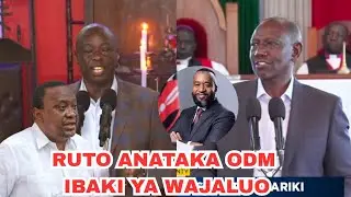 SHIDA YA ODM NI RUTO SIO UHURU, HE HAS TOLD JOHO TO START A PARTY IN COAST, ODM ITABAKI YA LUOs