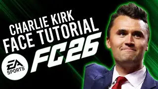 EA FC 26 | CHARLIE KIRK | Pro Clubs & Career Mode Face Creation