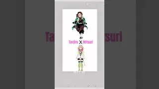 Tanjiro x Mitsuri Demonslayer fusion    | #demonslayer #mitsurikanroji #tanjiro