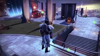 Floating Guardian thanks to Tower Ball - Destiny