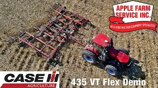 New 435 VT Vertical Tillage tool and New Case 405 Magnum from Case IH Demo