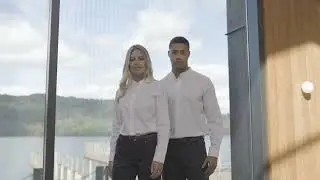 PR258 Men's Banded Collar 'Grandad' Shirt | Staff Uniform Suppliers | Direct Business Wear