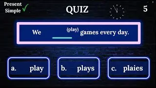 Present Simple | Grammar Quiz